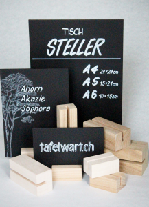 Tafelsteller Tisch